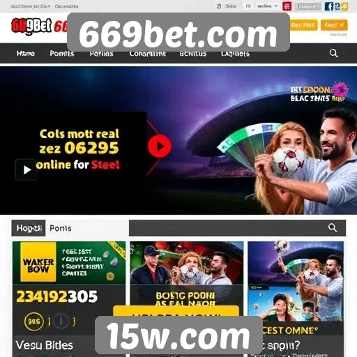 Ofertas promocionais disponíveis no 669bet.com